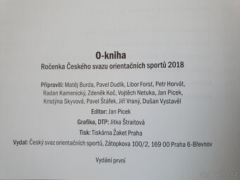 O-kniha, ročenka ČSOS 2018, 2019, 2021 - 6