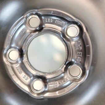 Disky na VW 5,5Jx15"H2 ET40 5x100 57,1 - 6