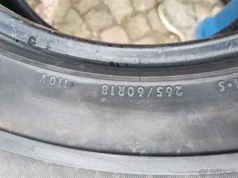 265/60/18 letni pneu CONTINENTAL a BRIDGESTONE 265 60 18 - 6