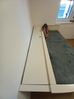 Rozkládací postel Hemnes + uložný prostor - 6