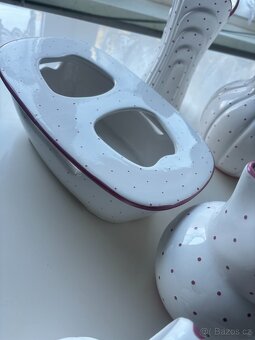 Keramika GMUNDNER, 20dílná sada, originál, značeno. - 6