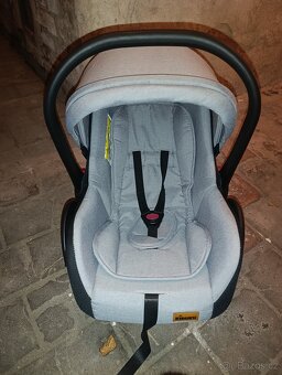 Kočárek Kiduku, šedý, trojkombinace - 6