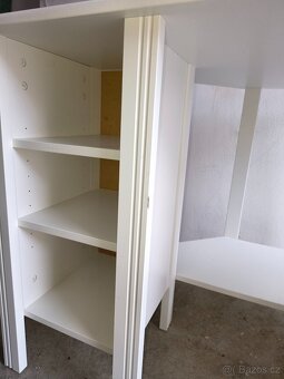 Rohový stůl s držákem na monitory - 6