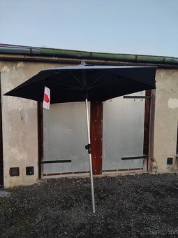 NOVÝ slunečník DOPPLER SL-AZ 220 Antracit - 6