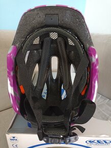 Dětská cyklistická helma KED Meggy vel. S( 46-51cm) + bezpeč - 6