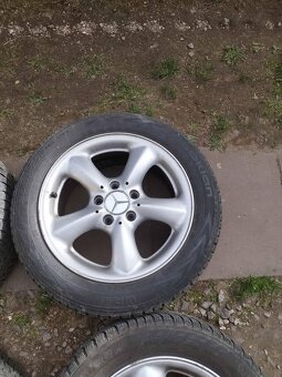ALU kola mercedes R16 7Jx16 et 37 Zimní pneu 205/55/16 - 6