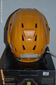 Hokejová helma BAUER RE-AKT Combo gold - 6
