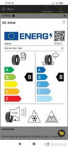 Nokian Tyres WR Snowproof P XL 245/45 R19 Zimní Pneu. 8mm - 6