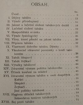 Rarita - Vzácná knížka TABÁK PĚSTOVNÍ, VÝROBA JEHO a zejména - 6