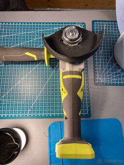 Aku bezuhlíková bruska RYOBI R18AG7 (125mm) - 6