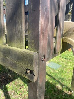 Dětské hřiště klouzačka, houpačka a stříška - 6