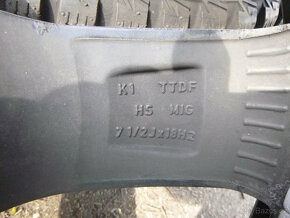 4x alu (5x112) zimní pneu 235/45 r18 (5,5 mm) - 6