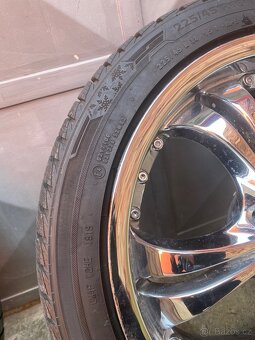 Alu kola 5x100 chrom - 6