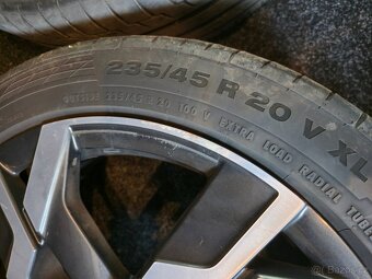 Prodám alu 5x112 R20 Sagitarius s pneu 235/45/20 Michelin - 6