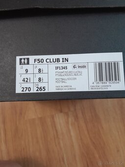 adidas F50 CLUB IN 42,5 - 6