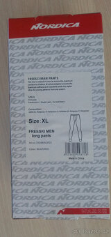 NOVÉ funkční termoprádlo Nordica Freeski Man Pants XL - 6