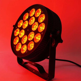 Reflektor LED PAR HEX 18x18W RGBWA+UV DMX SHEHDS - 6