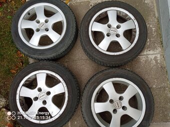 Pneu s ALU ráfky Renault 15" - 6