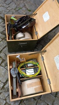 2x Souprava polni telefon Spojař ČSLA. Nove - 6