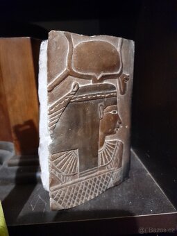 Prodám suvenýr z Egypta oboustranný obraz na kameni - 6