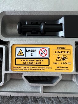 Dewalt Laser Square 33’ Nova na Prodej - 6