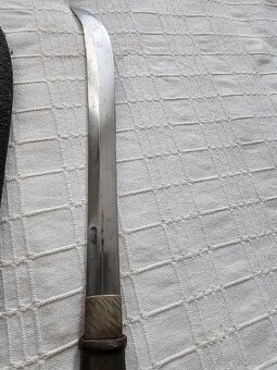 OBŘÍ NAGINATA SAMURAI JAPONSKY/ KATANA/ TSUBA - 6