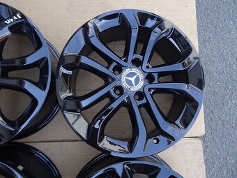 Alu disky Mercedes 17", 5x112, ET 48,5 , šířka 7J - 6