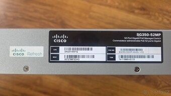 52portový 1Gb rackový PoE switch Cisco SG350-52MP - 6
