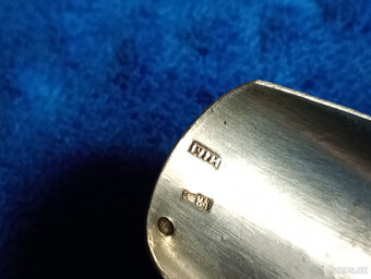 ZOL 84 stříbrná CADDY spoon lžička - 6