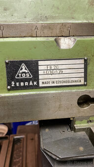 Frézka FN 20 - Nástrojářská - 6