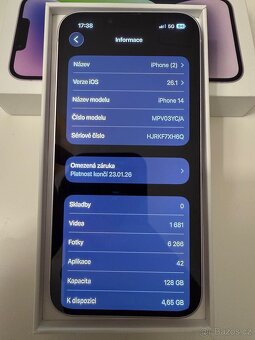 IPhone 14 128gb purple - 6