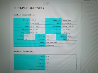 Kajutová plachetnice - 6