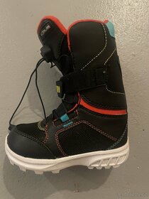 dětský snowboard Nitro (86cm) + vázáni + dvoje boty - 6