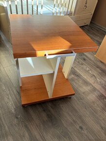 Psací stůl, stolek na PC, skříně - 6