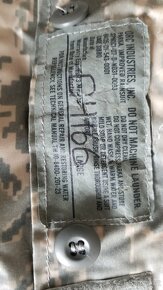 US MILITARY, ARMY ,TIGER CAMO RAIN jacket vel. L - 6