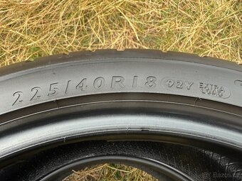 4x Letní pneu Dunlop Sport MAXX RT - 225/40 R18 XL - 90% - 6