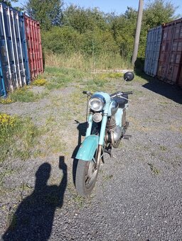 Prodám Jawa 350 354 r. v. 1960 s doklady, v TP zapsána sajda - 6
