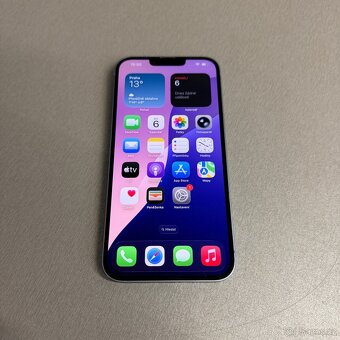 iPhone 14 Plus 256GB modrý, pěkný stav, 12 měsíců záruka - 6