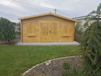 Zahradní domek 5x4 metry, síla 40mm - 6