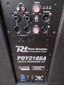 Aktivní subwoofer Power Dynamics PDY218SA - 6