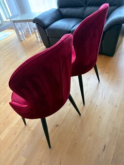 Židle sametové - 6