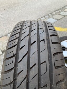 VW 16 plechová letní kola 5x112 - pneu 205/55 R16 - 6