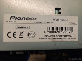 Autorádio Pioneer MVH 150 UI - vstup USB / 3,5 jack - 6