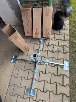 Slunečník Bernard 3,5m Nový - 6