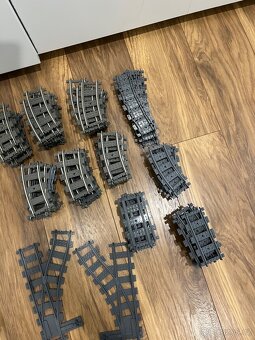 Lego vlak/vláček/mašinka/kolejnice/ - 6