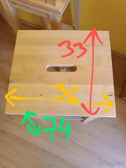 4 ks barové židle/stoličky z IKEA - 6