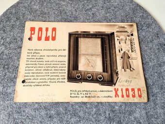 Starožitné prospekty a návody k rádiím - 6