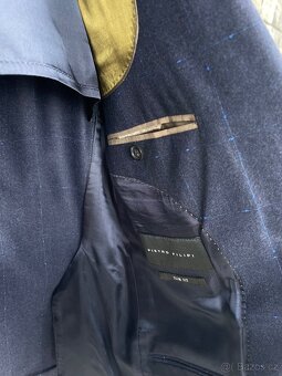 Luxusní sako Pietro Filipi Slim fit vel. 46 - 6