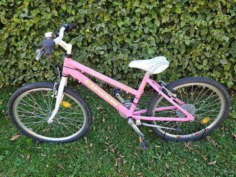 Dívčí 24" růžové horské hliníkové kolo CONDOR, rám 14" - 6