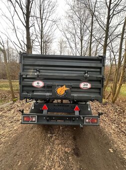 Vlek na traktor nosnost 6t - 6